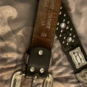 Cowgirl bedazzled belt